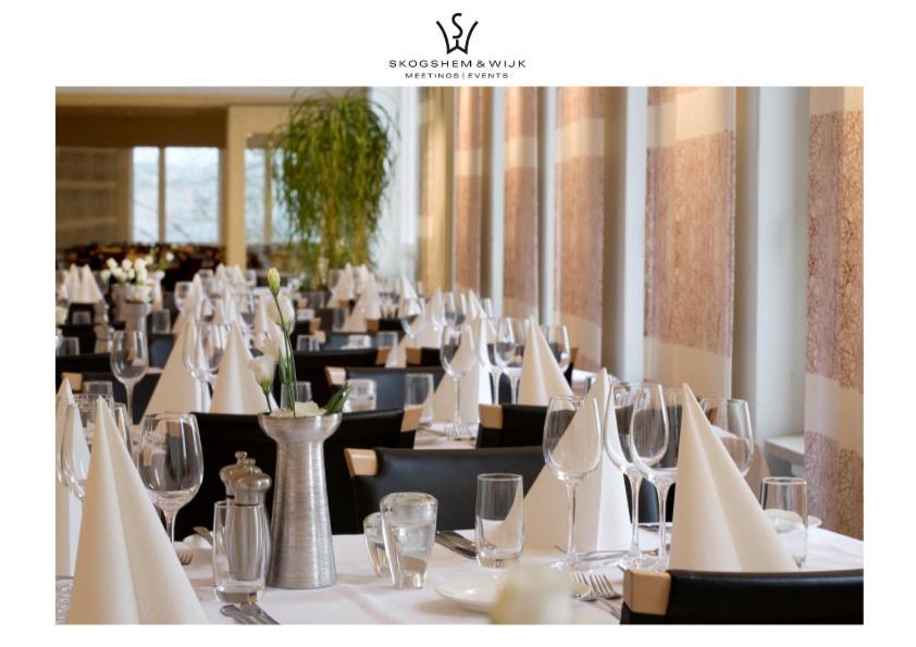Skogshem & Wijk Hotel Lidingo Bagian luar foto